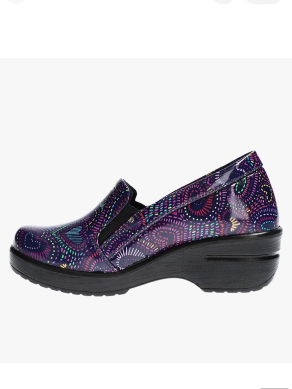 Easy works by easy street Slip-On Colorful Patterned clog